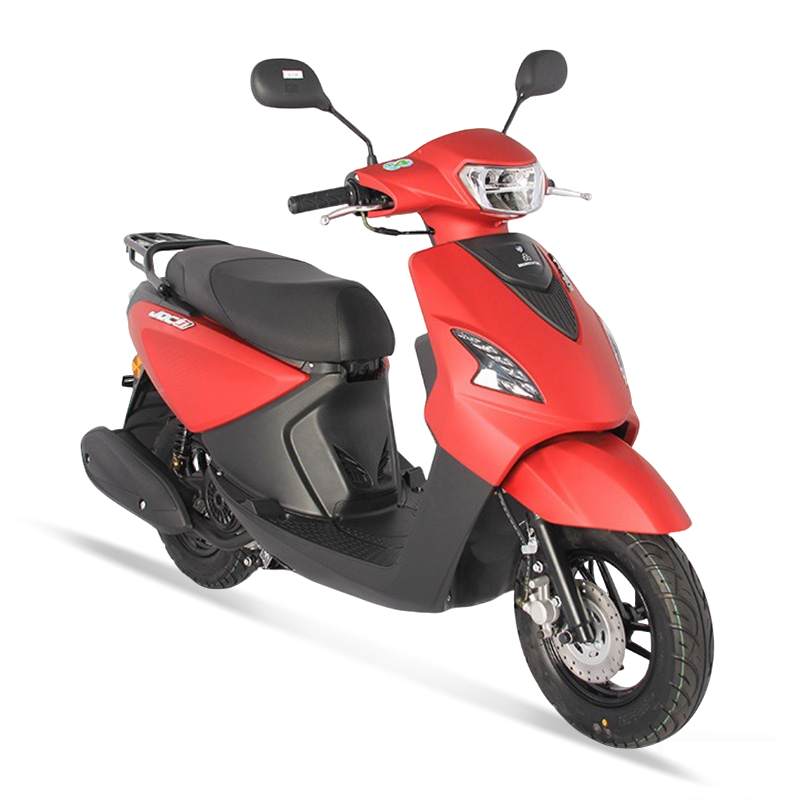 Silver Qiaoge Crystal Combination Headlight 125cc Displacement Scooter Silver Qiaoge Crystal Combination Headlight 125cc Displacement Scooter